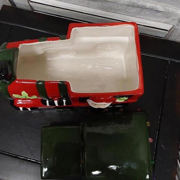 Santa Train Cookie Jar - Lights up | Mr. Christmas - Picture 7 of 12